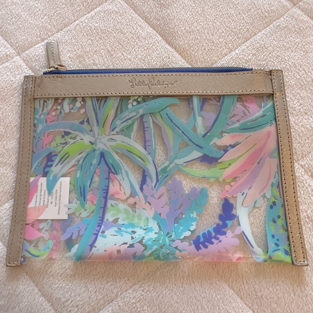 *never used* Lily Pulitzer envelope pouch